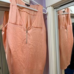 Express Blouse, peach